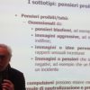 Una slide del convegno "Comprendere e curare la mente ossessiva" 